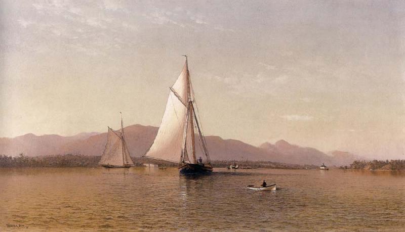 Francis A.Silva The Hudson at Tappan Zee oil painting image